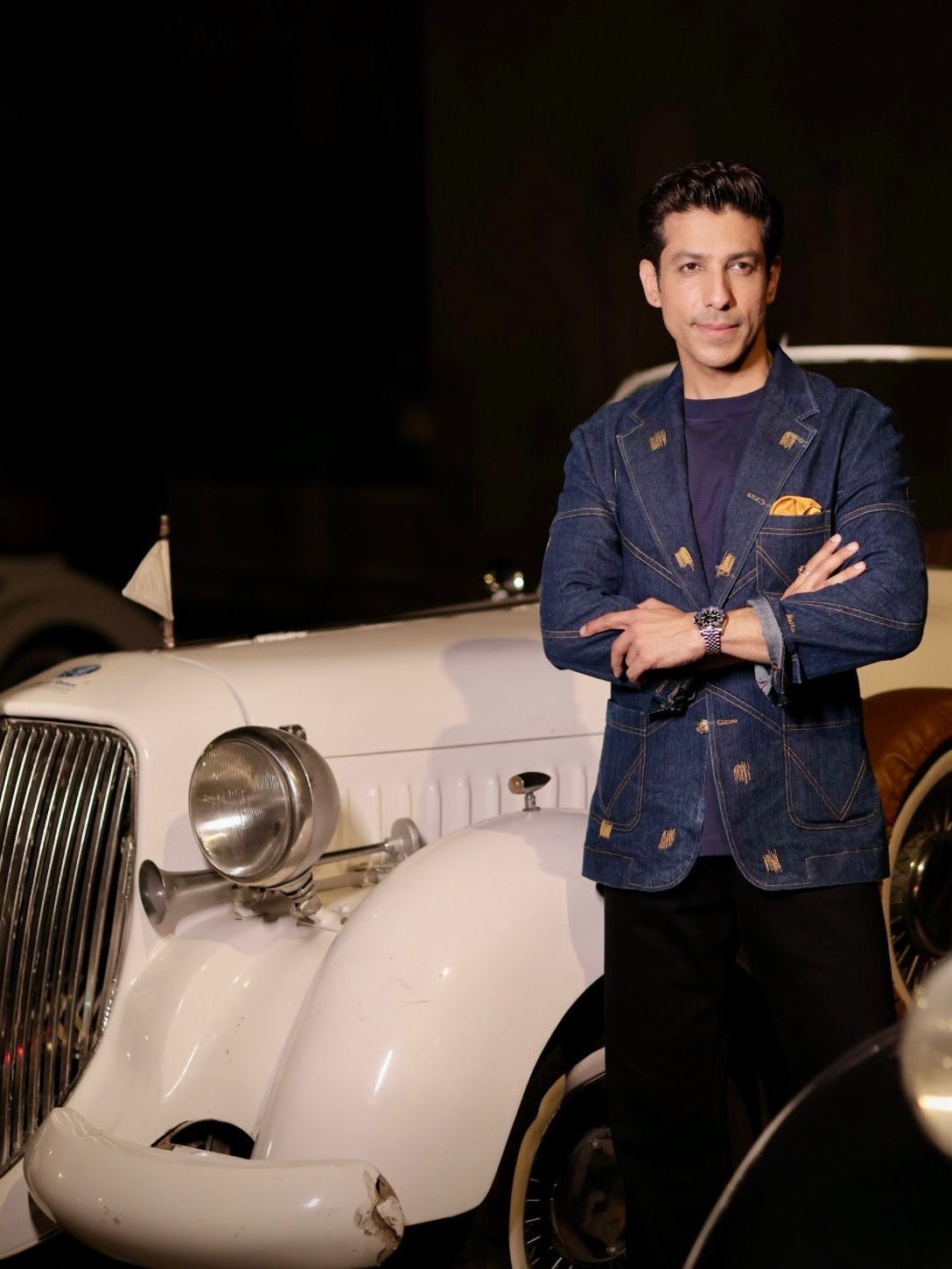 The Artisan Denim Blazer