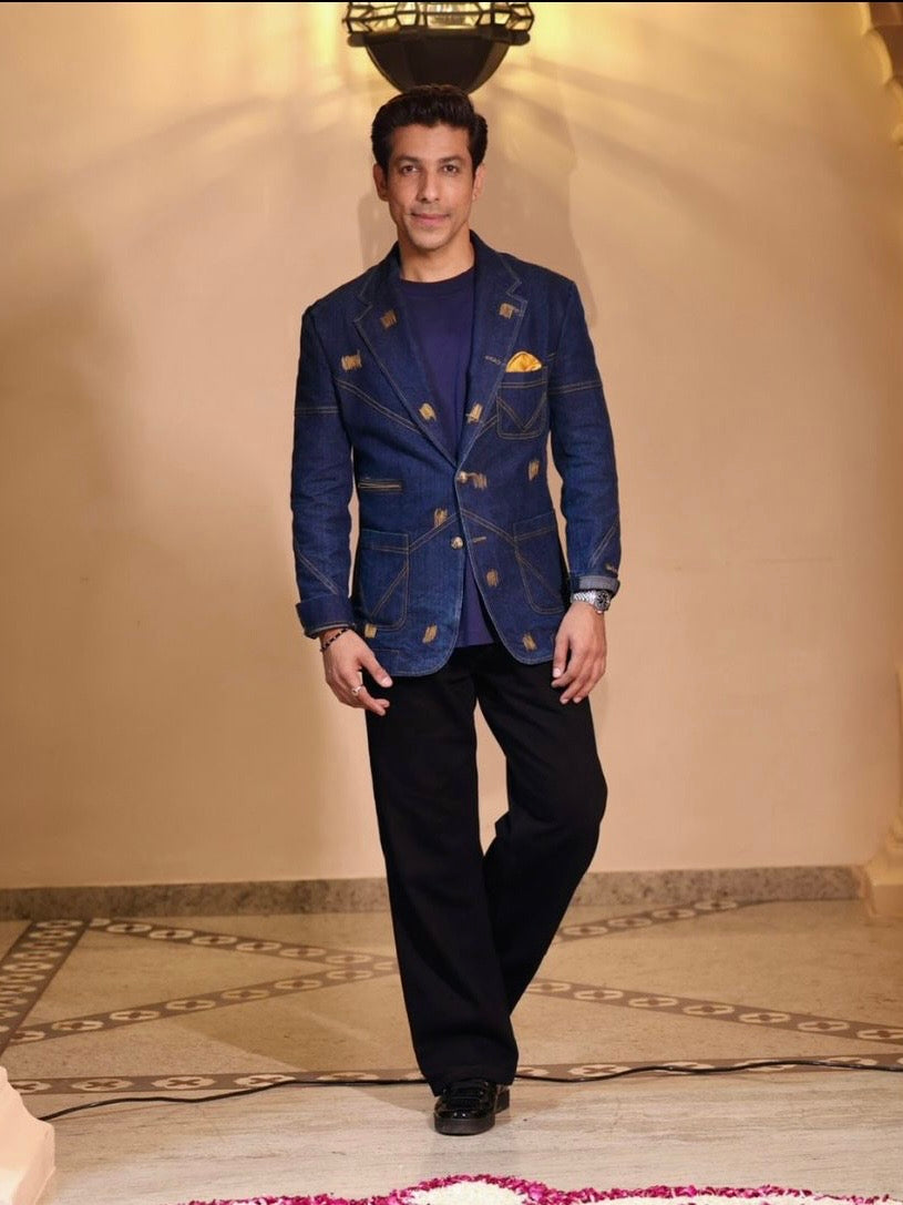 The Artisan Denim Blazer