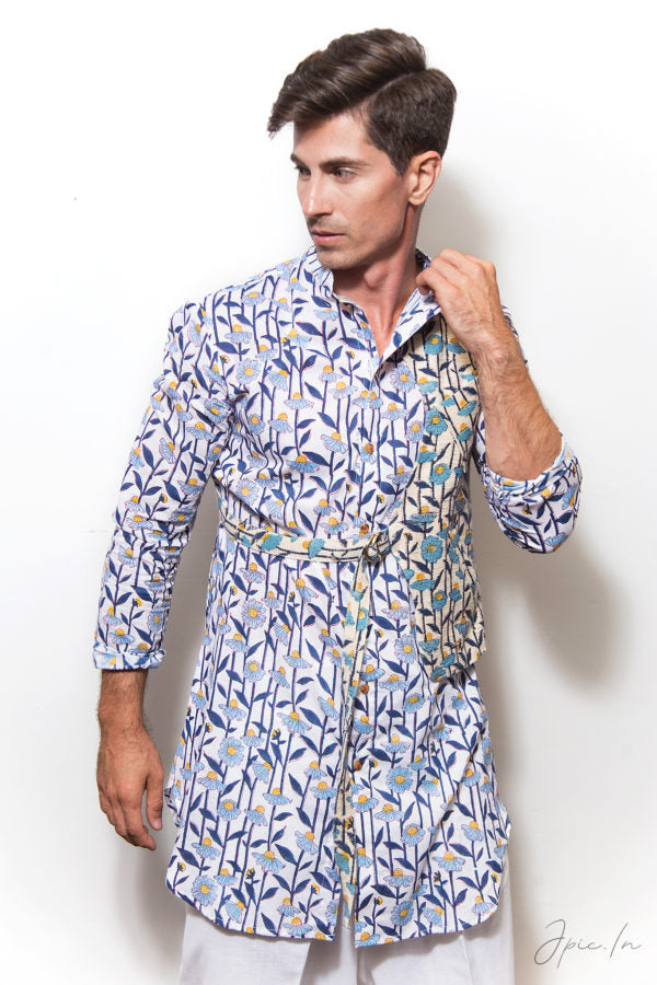 the jungle jacket panel kurta