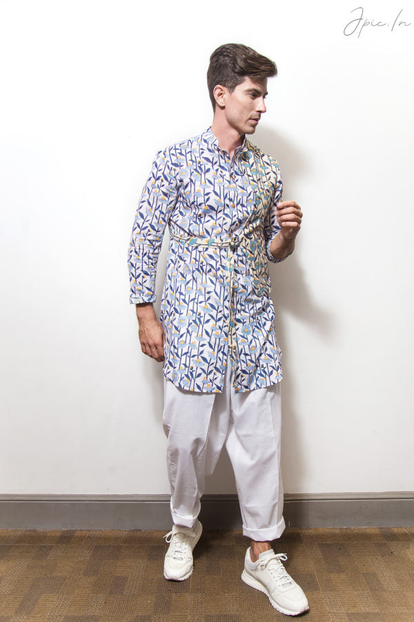 the jungle jacket panel kurta